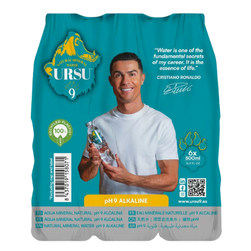 Ursu 9 Mineral Water 6X500Ml dimarkcash&carry