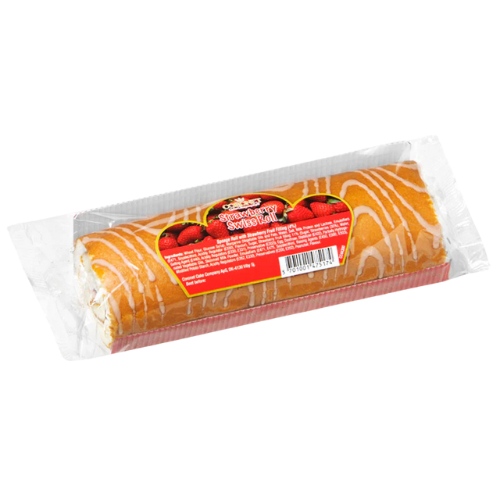 Coronet Strawberry Swiss Roll 6X300G dimarkcash&carry