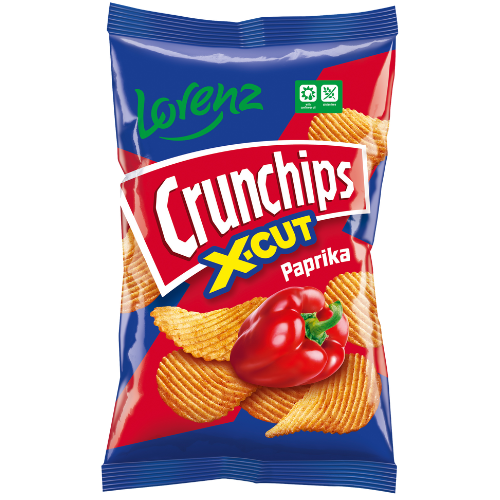 Lorenz Crunchips Papryka - 12X130G dimarkcash&carry