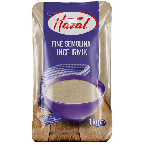 Hazal (132) Semolina Fine 4X1Kg dimarkcash&carry