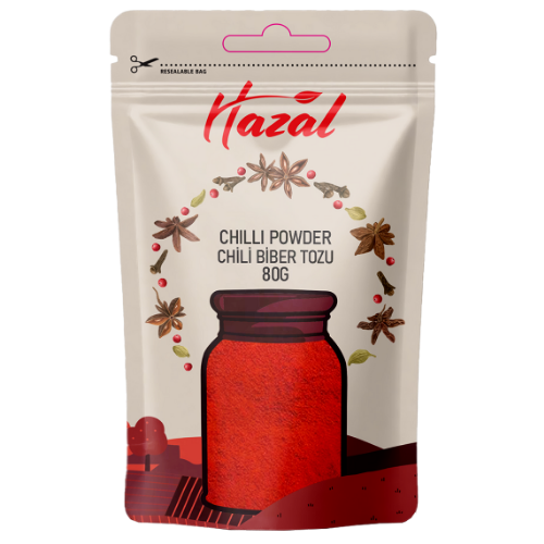 Hazal (510) Chilli Powder 8X80G dimarkcash&carry