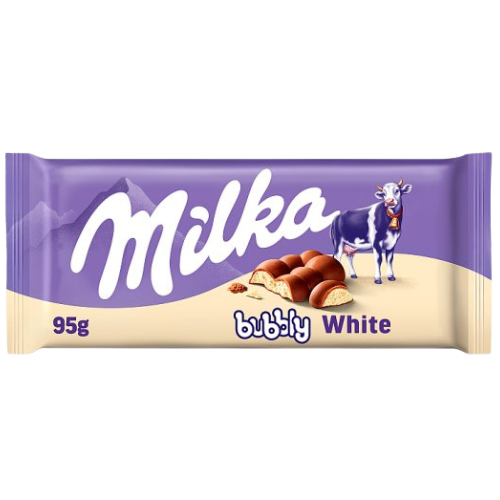 Milka Bubbly Milk White 15X95G dimarkcash&carry