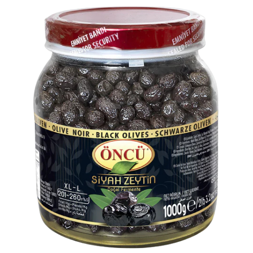 Oncu Black Olives X-L-L (201-260) 6X1Kg dimarkcash&carry