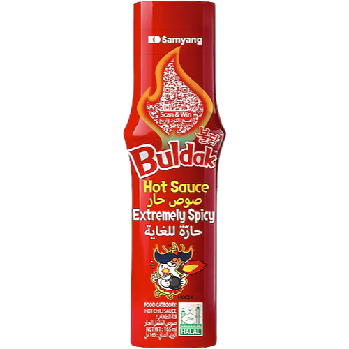 Samyang Buldak Extremely Hot Sauce 12X165ml dimarkcash&carry