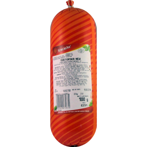 Sokolow New Doktorska Mortadella 1kg dimarkcash&carry