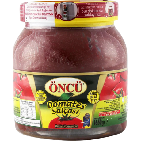 Oncu Tomato Paste Pet 6x1650g dimarkcash&carry
