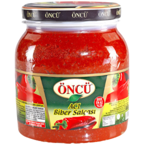 Oncu Pepper Paste Hot Pet 6x1650g dimarkcash&carry