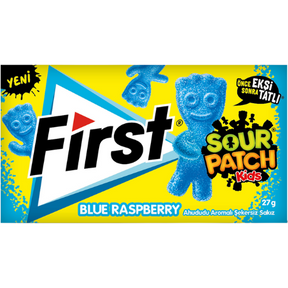 First Sour Patch *Blue Raspberry* Chewing Gum 12X27g dimarkcash&carry