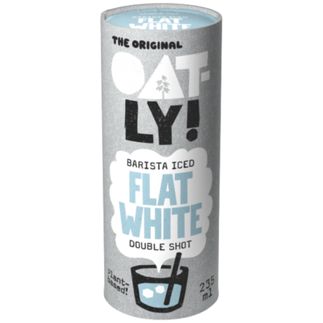 Oatly Flat White 12X235ml dimarkcash&carry