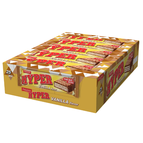 Prestige Hyper Wafers Vanilla 25X50G dimarkcash&carry
