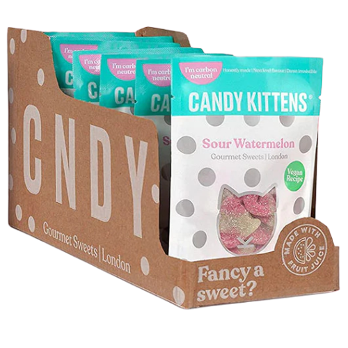 Candy Kittens Sour Watermelon 10X140G dimarkcash&carry