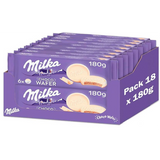Milka Choco Wafer White 18X180G dimarkcash&carry