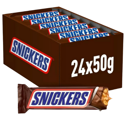 Snickers Chocolate Bars 24X50G dimarkcash&carry