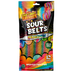Sour Belts Rainbow 12X100G dimarkcash&carry