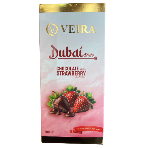 Veira Strawberry Dubai Chocolate 12X100G