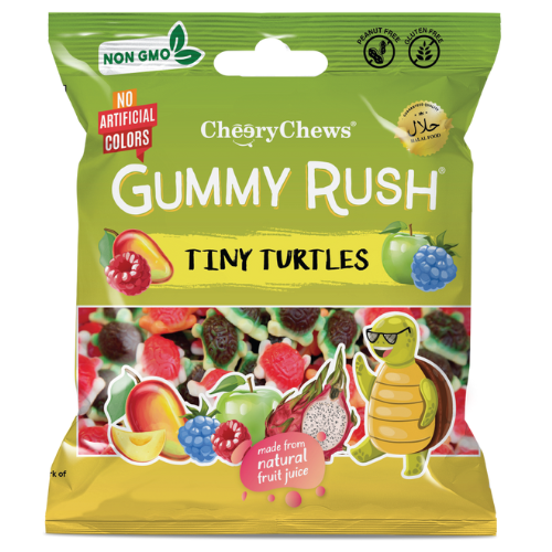 Gummy Rush Tiny Turtle 12X90G dimarkcash&carry