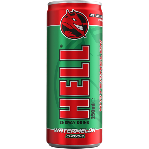 Hell Energy Drink Watermelon 24X250Ml dimarkcash&carry
