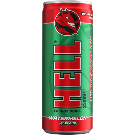 Hell Energy Drink Watermelon 24X250Ml dimarkcash&carry