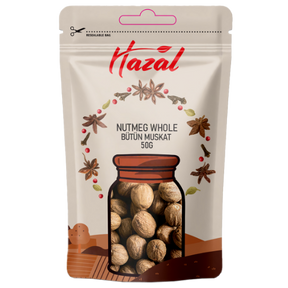 Hazal (551) Nutmeg Whole 8X50G dimarkcash&carry