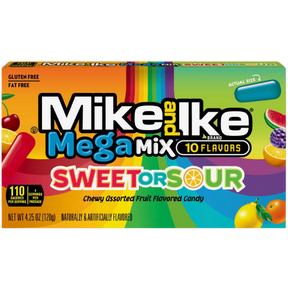 Mike & Ike Theater Mega Mix Sweet or Sour 12x120g (BIG) dimarkcash&carry