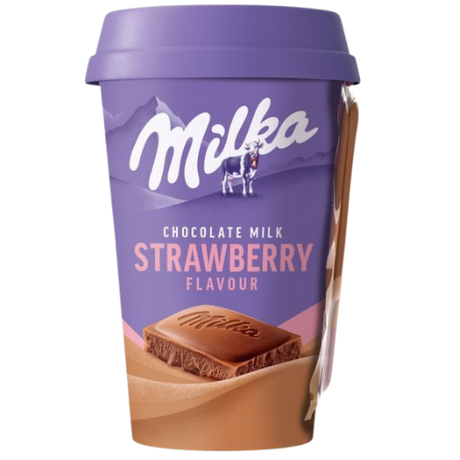 Milka Strawberry Milk 10X220Ml dimarkcash&carry