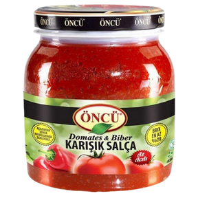 Oncu Mixed Tomato And Pepper Paste 6X1600G dimarkcash&carry