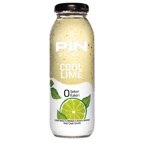Pin Drinks Cool Lime Glass 24X250Ml dimarkcash&carry
