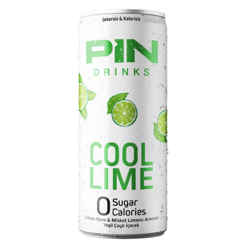 Pin Drinks Cool Lime Can 24X250Ml dimarkcash&carry
