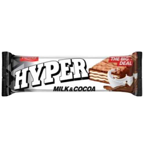 Prestige Hyper Wafers Milk And Cocoa 25X50G dimarkcash&carry