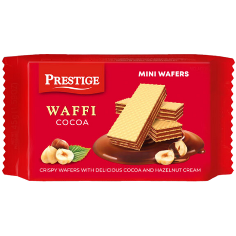 Prestige Waffi Mini Cocoa Wafers 12x40g dimarkcash&carry