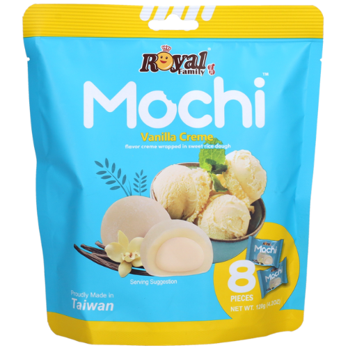 Royal Mochi Vanilla Creme 12X120G dimarkcash&carry