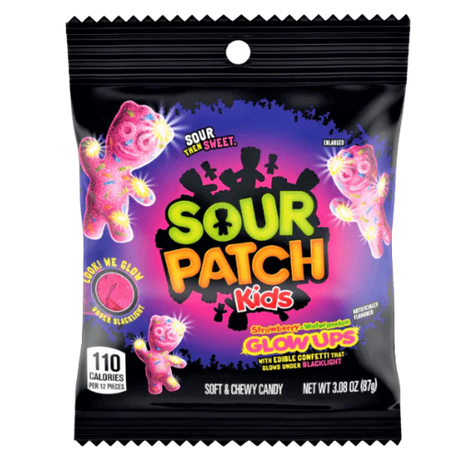 Sour Patch Kids Glow Up 12X87G (Bag) dimarkcash&carry
