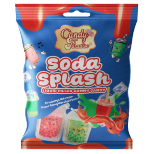 Candy Paradise Soda Splash 12X72G dimarkcash&carry