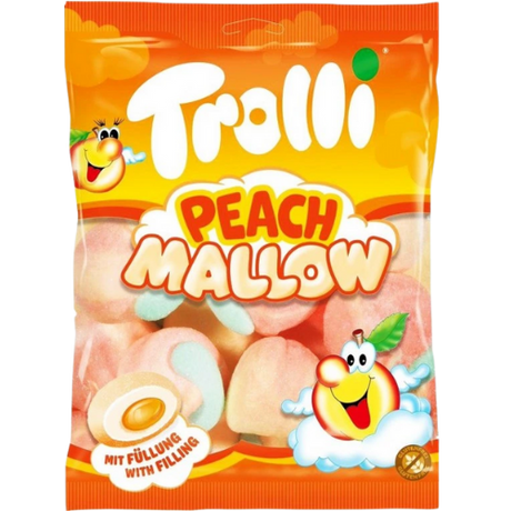 Trolli Peach Mallow Marshmallow 8X150G dimarkcash&carry