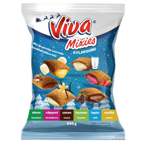 Viva Mixies Mix Flavours Snacks 14X240G dimarkcash&carry