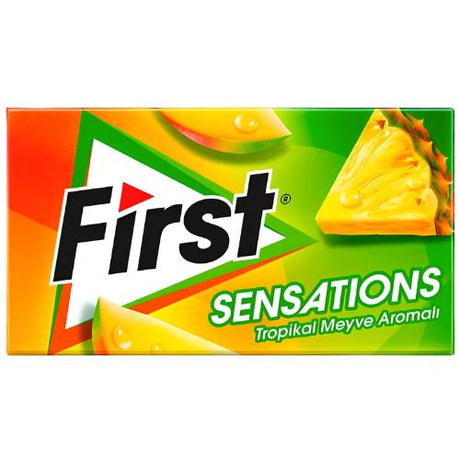 First Chewing Gum Tropical 12X27g dimarkcash&carry