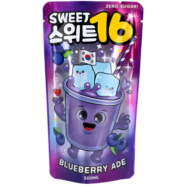 Sweet16 Blueberry 10X200ml dimarkcash&carry
