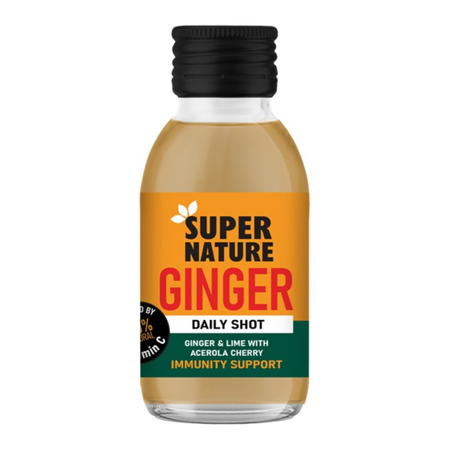 Super Nature Ginger Daily Shot 12x100ml BOTTLES dimarkcash&carry