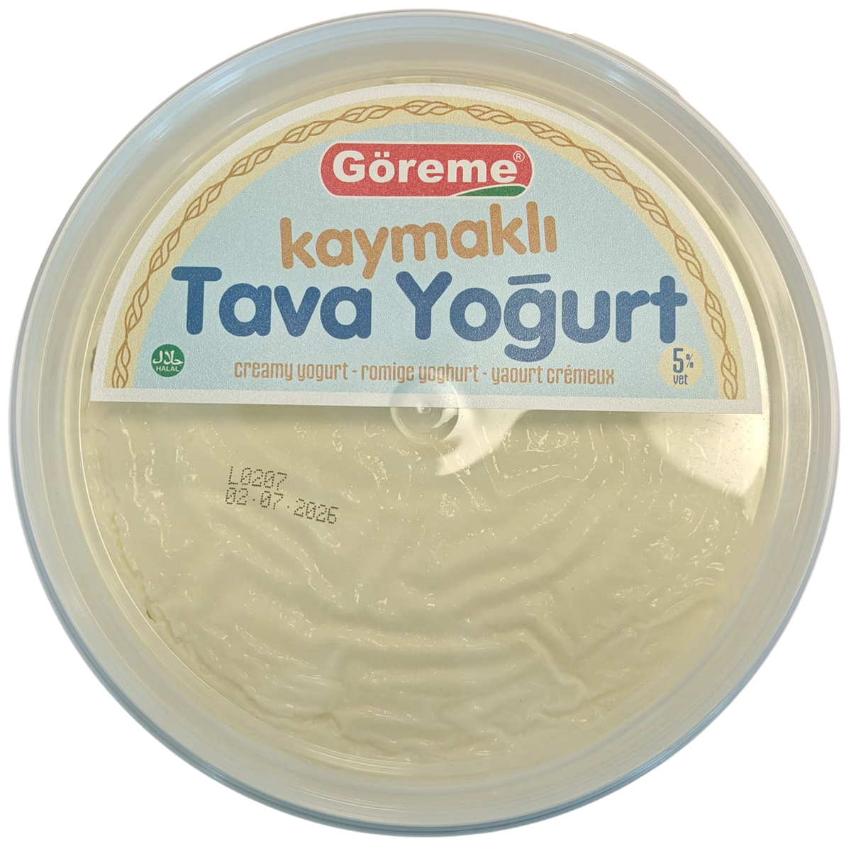Goreme Kaymakli Tava Yoghurt (%5) 8x700G dimarkcash&carry