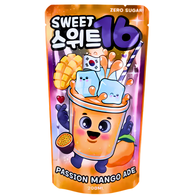 Sweet16 Passion mango 10X200ml dimarkcash&carry